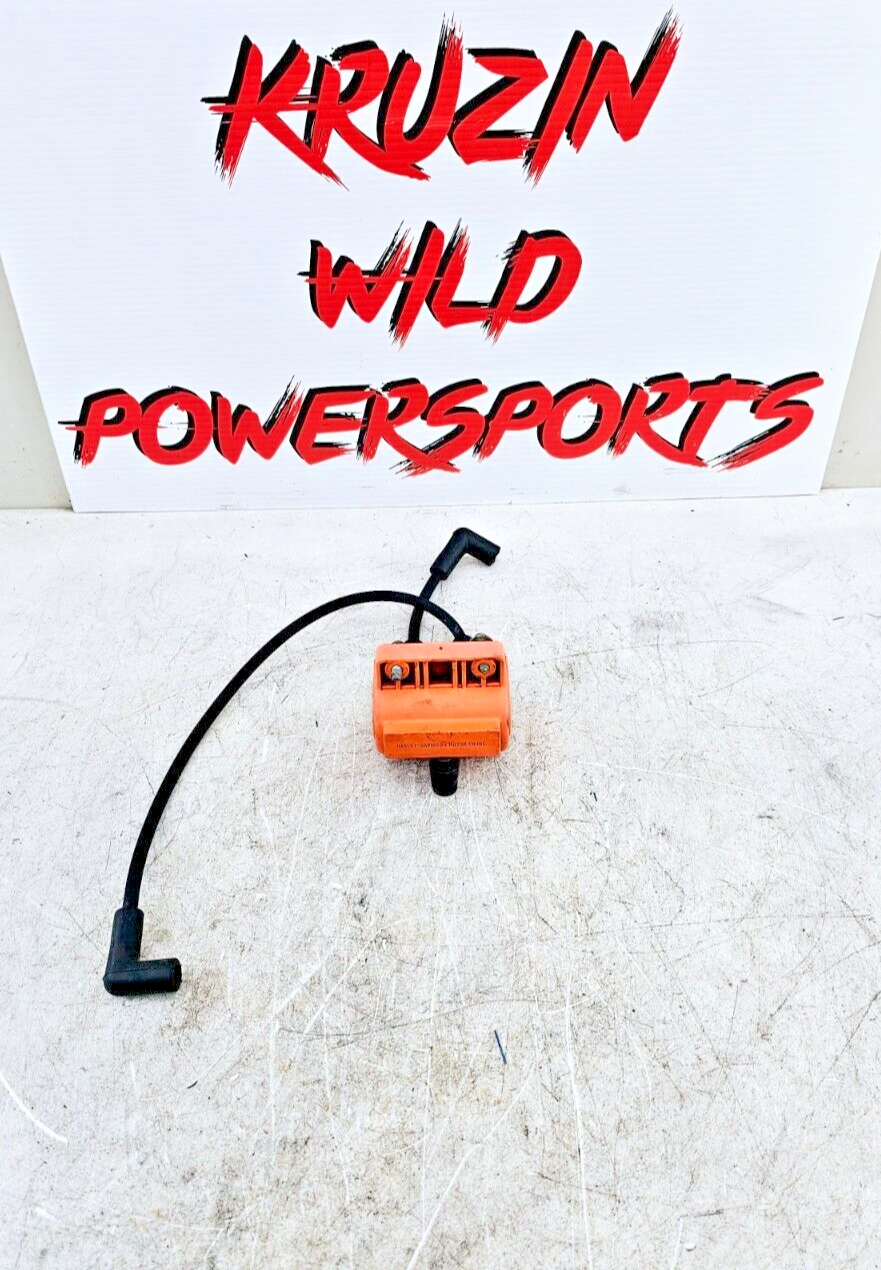 1995 HARLEY DYNA CONVERTIBLE Ignition Coil + Spark Plug Wires 31620-88 OEM HD