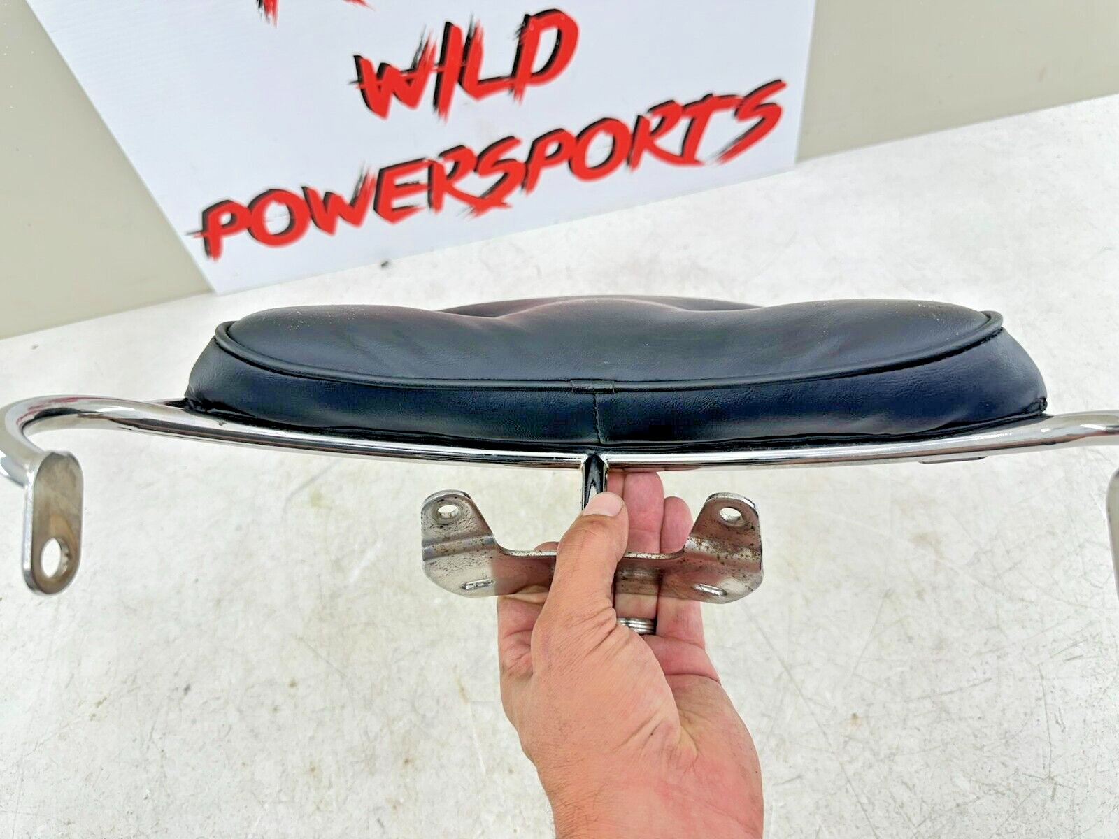 2001 HARLEY SOFTAIL FLSTS Heritage Springer Tall Driver Backrest