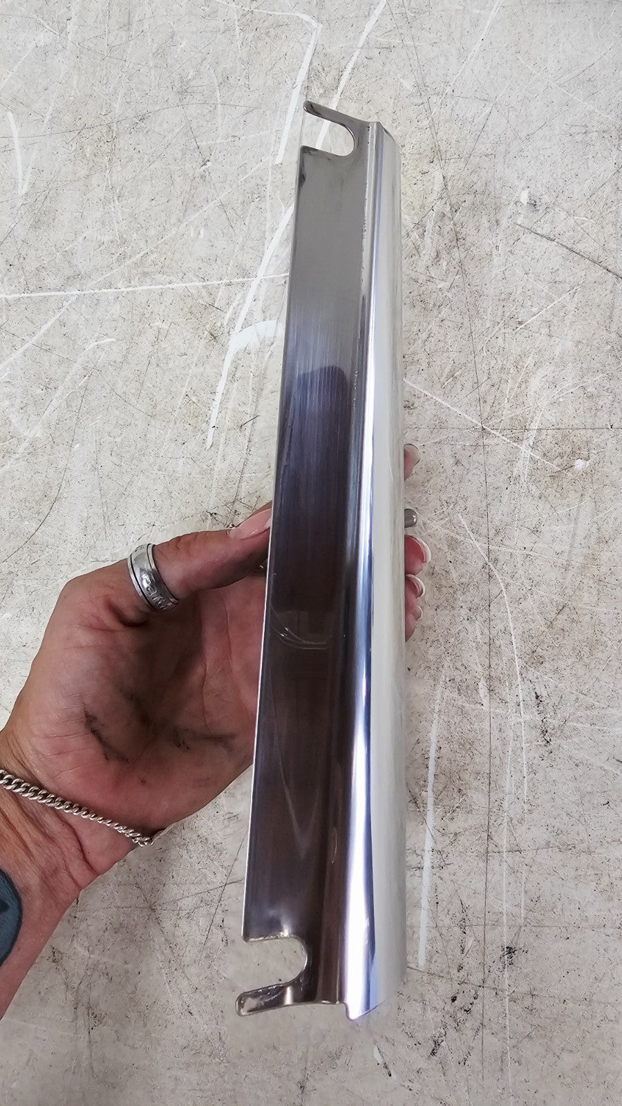 2002 HARLEY SOFTAIL Front Fork Upper Covers Guards w/ Switch