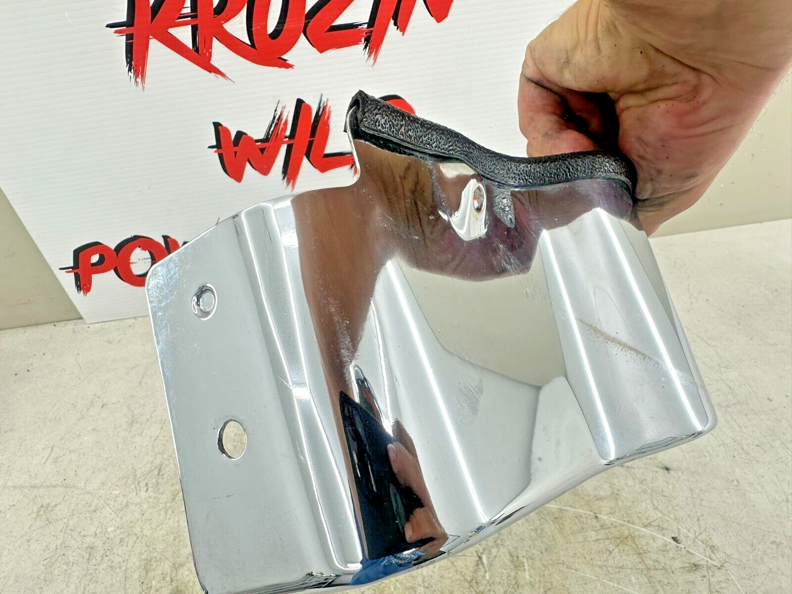 2003 HARLEY ELECTRA GLIDE classic Chrome Batwing Fairing Lower Trim Cover