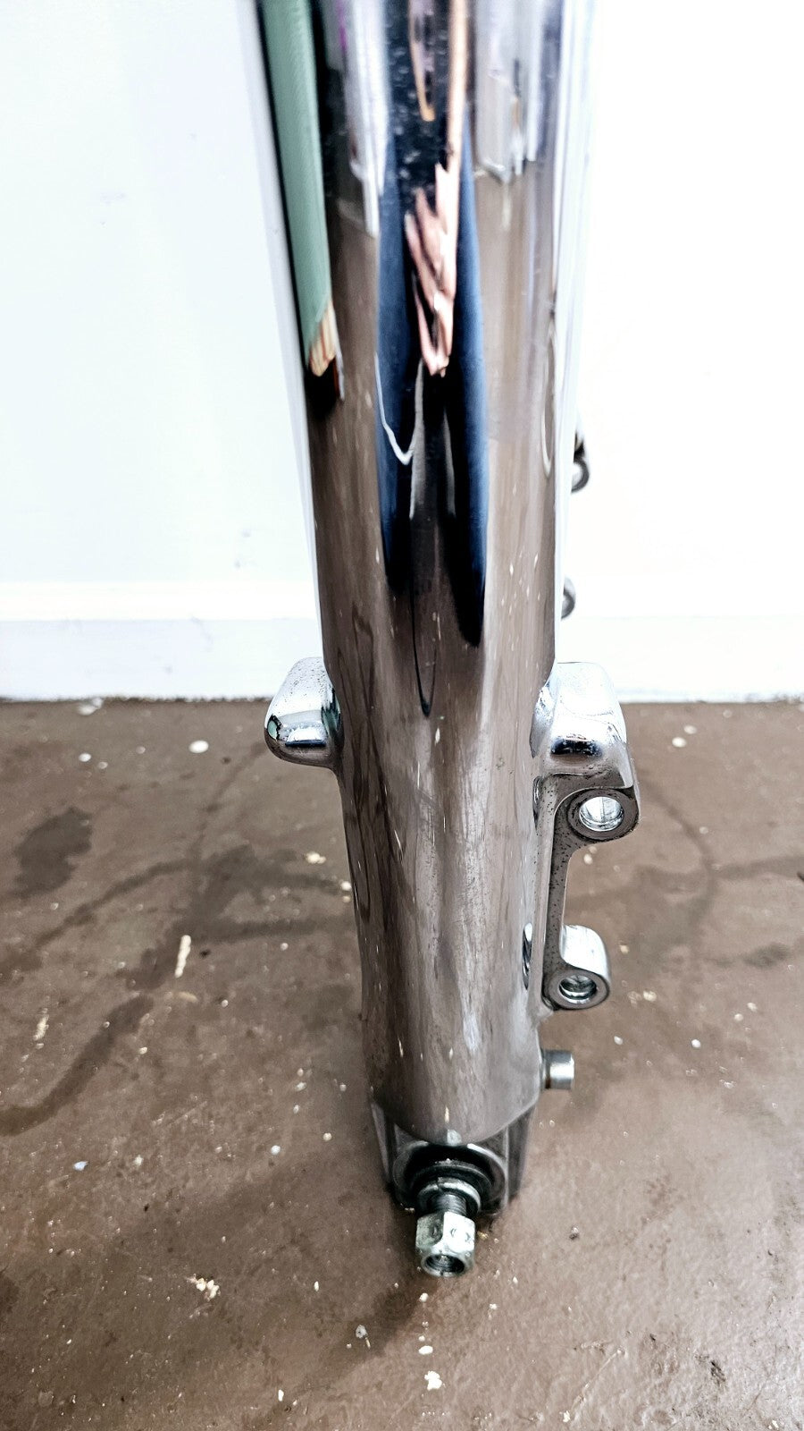 2002 HARLEY ELECTRA GLIDE Chrome Forks Triple Tree Front End Chrome Lowers