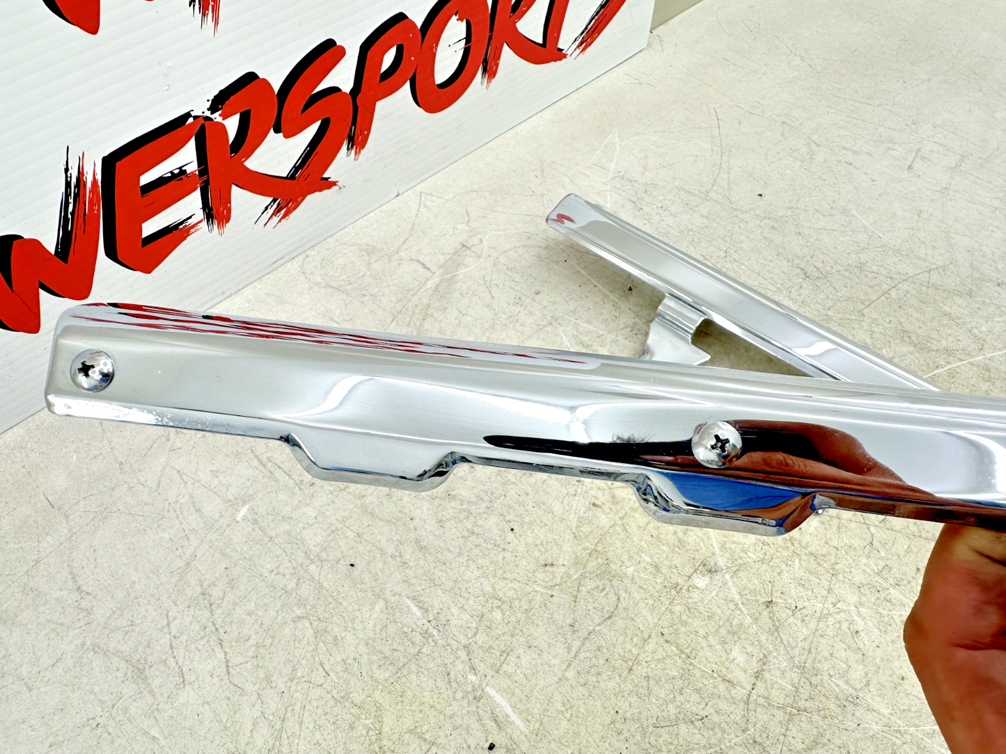 1999 HONDA VALKYRIE INTERSTATE Chrome Carburetor Cover Guard