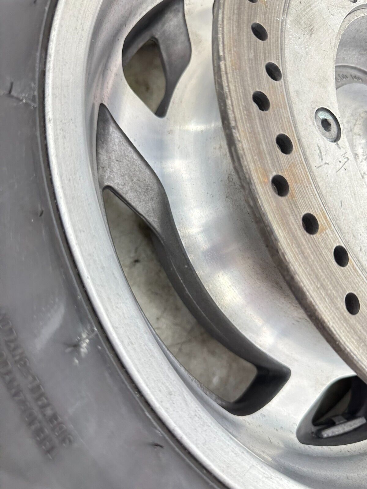 1999 HONDA VALKYRIE INTERSTATE Rear Wheel Rim Tire