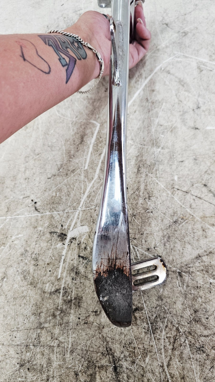 1999 HARLEY SOFTAIL Chome  Kickstand Jiffy Kick Side Stand