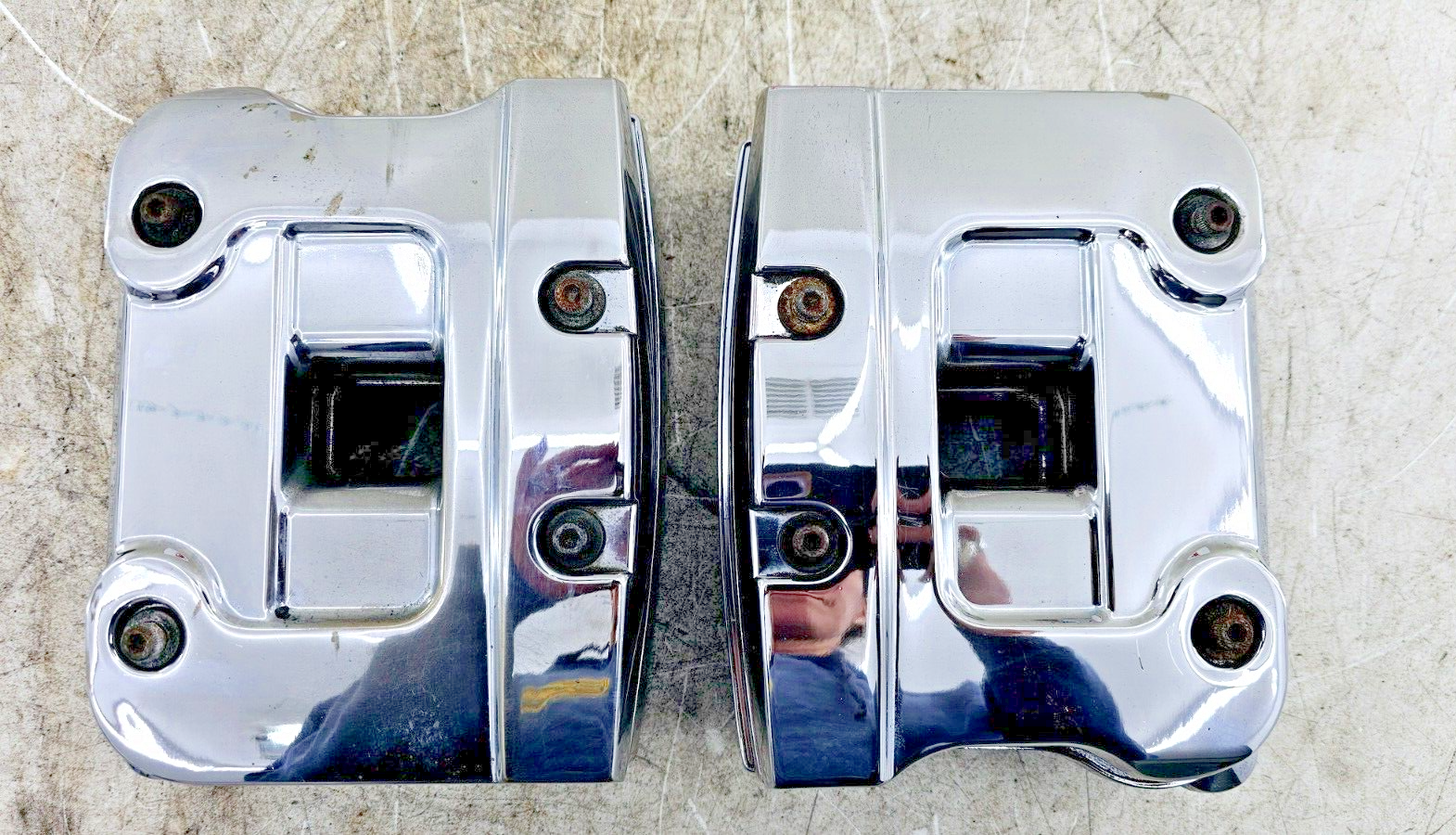 1995 HARLEY DYNA CONVERTIBLE Evo Evolution Chrome Engine Motor Rocker Box Cover