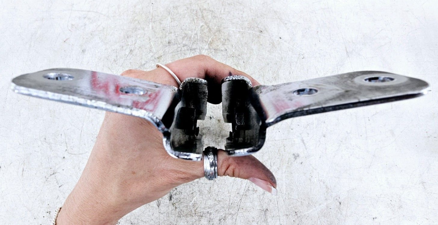 1998 HARLEY FLH ELECTRA GLIDE Chrome Saddlebag Mounting Bracket Arm Bars