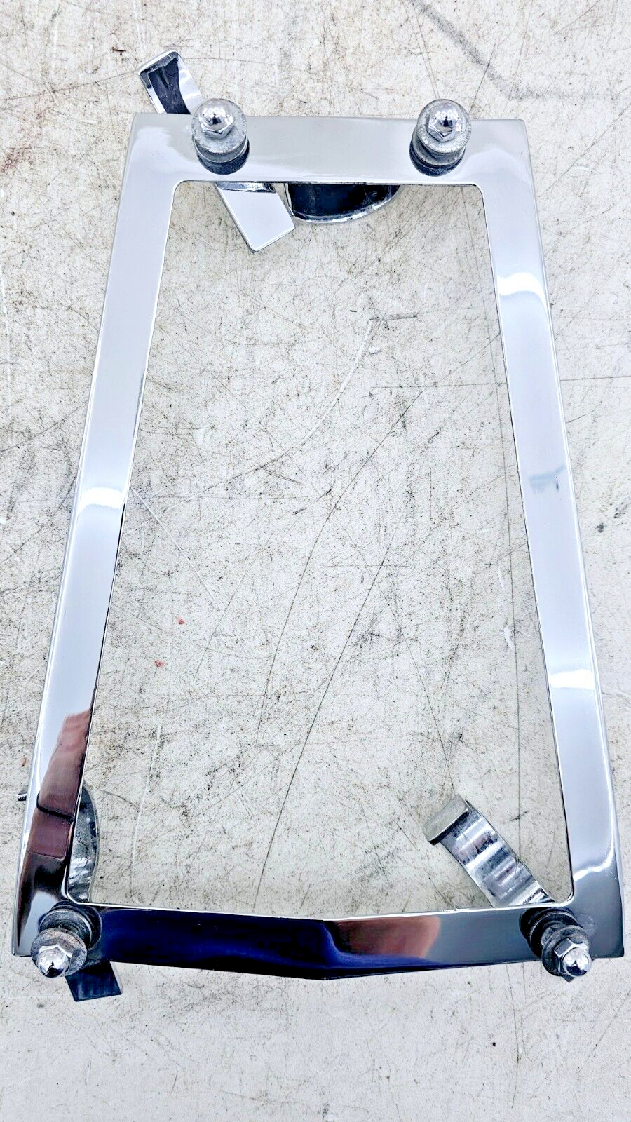 1999 HARLEY DYNA CONVERTIBLE Chrome Front Frame Cover Guards