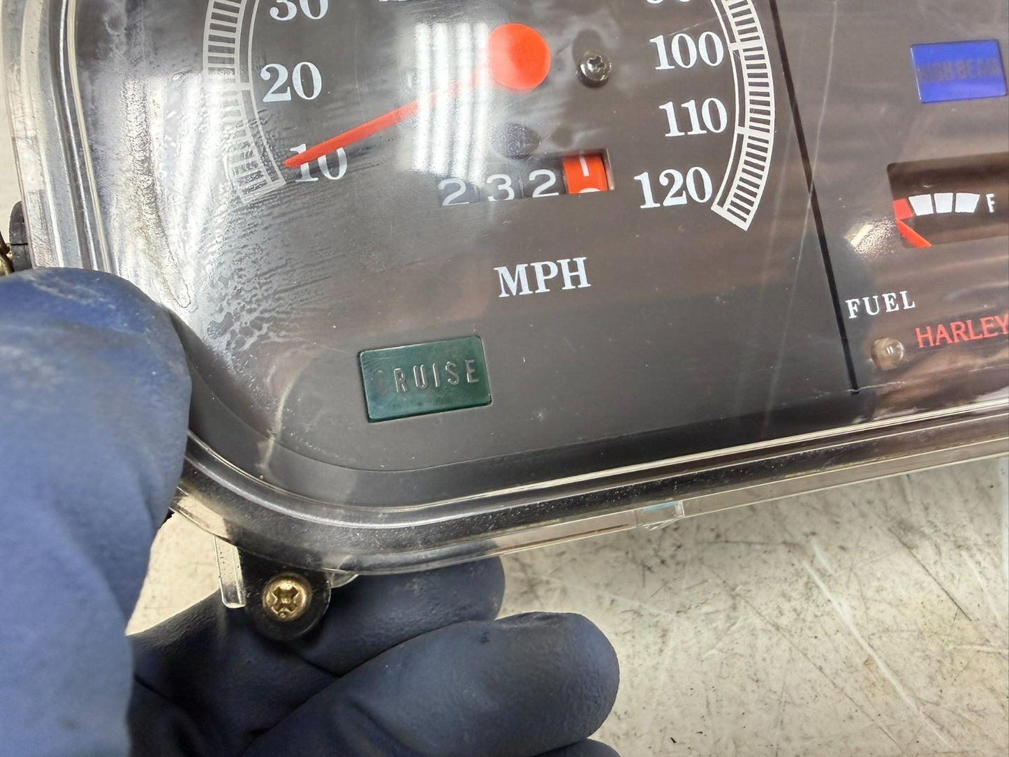 1995 HARLEY FLH ELECTRA GLIDE Speedometer Instrument Gauge Cluster Tachometer 