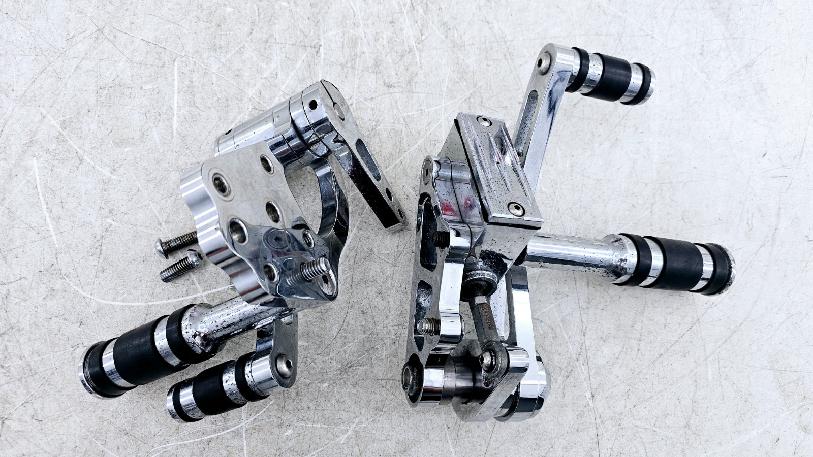 1988 HARLEY SOFTAIL Chrome Billet Forward Control Kit