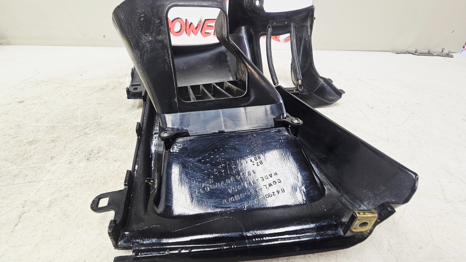 1995 HONDA GOLDWING GL1500 Left Lower Outside Fog Light Fairing Cowl