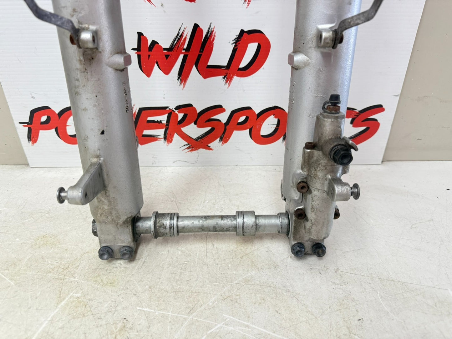 2002 Honda Goldwing GL1800 Forks Front End Suspension Fork Tubes Triple Tree