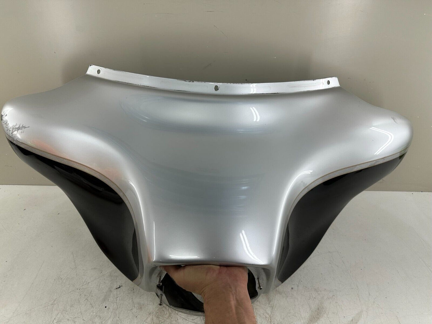2003 HARLEY FLH ELECTRA GLIDE 100TH ANNIVERSARY Batwing Upper Main Fairing Cowl