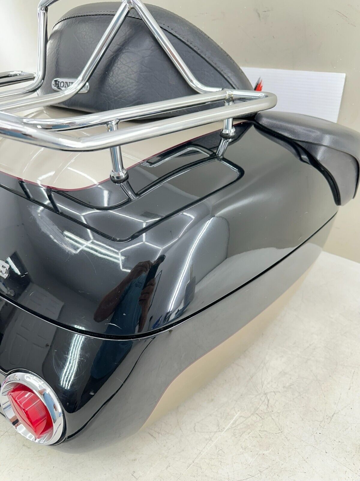 1999 HONDA VALKYRIE INTERSTATE OEM Trunk Tour Pack Top Box + Luggage Rack