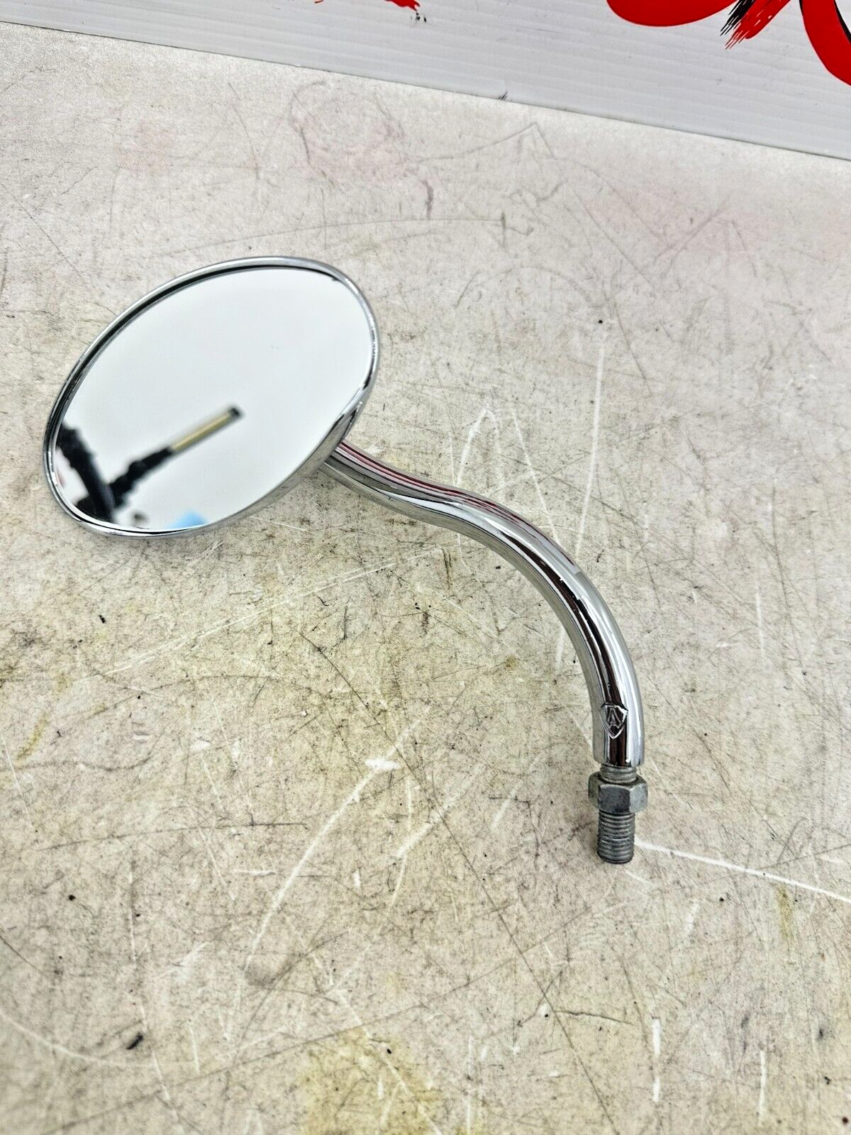 2005 Victory Kingpin Arlen Ness Left Side Mirror Chrome