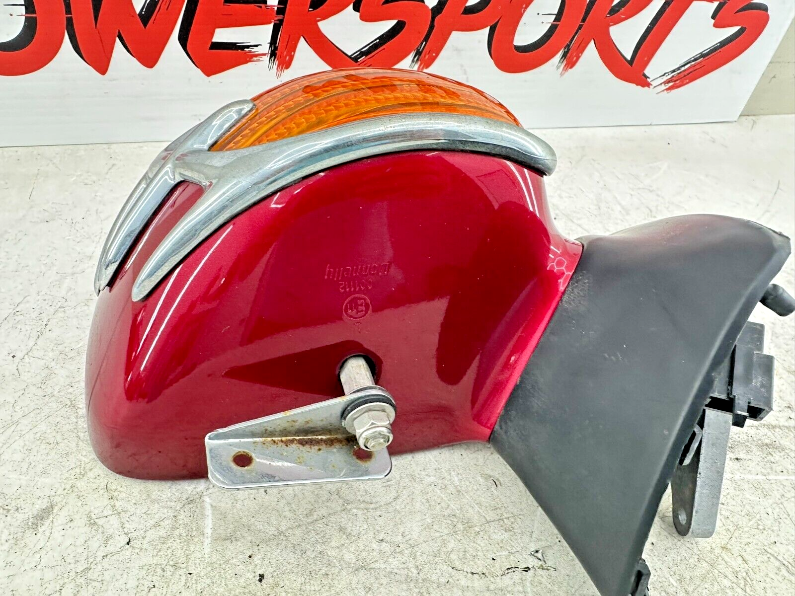 2004 Honda Goldwing GL1800 Right Side Mirror W/ Turn Signal