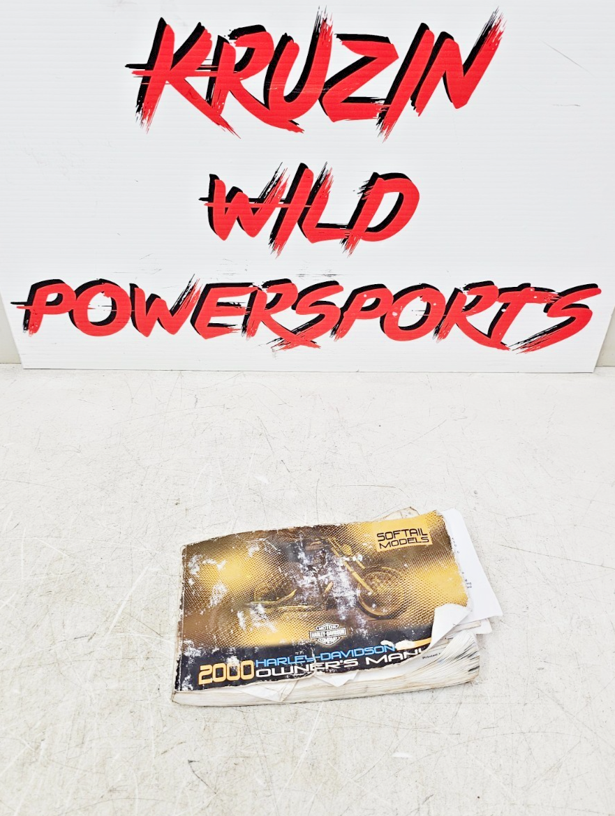 2000 HARLEY SOFTAIL DEUCE Owner Manual User Guide