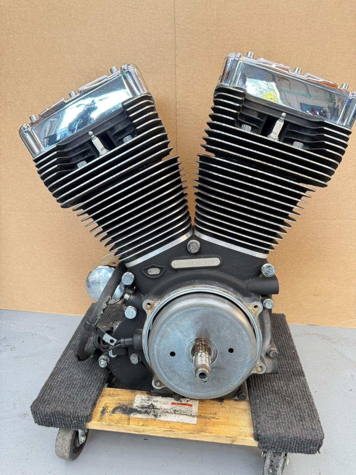 2003 HARLEY DYNA WIDE GLIDE Engine Motor Twin Cam 88 1450 Runs see video