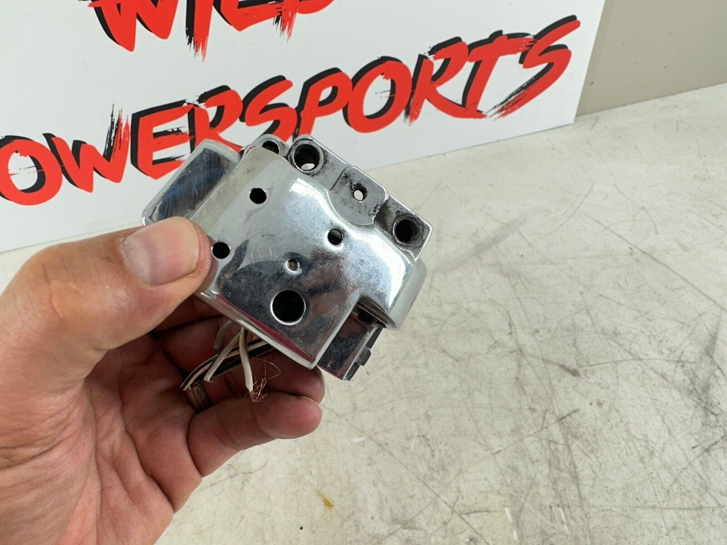2003 HARLEY SOFTAIL Chrome Right Left Hand Controls Switch Housing