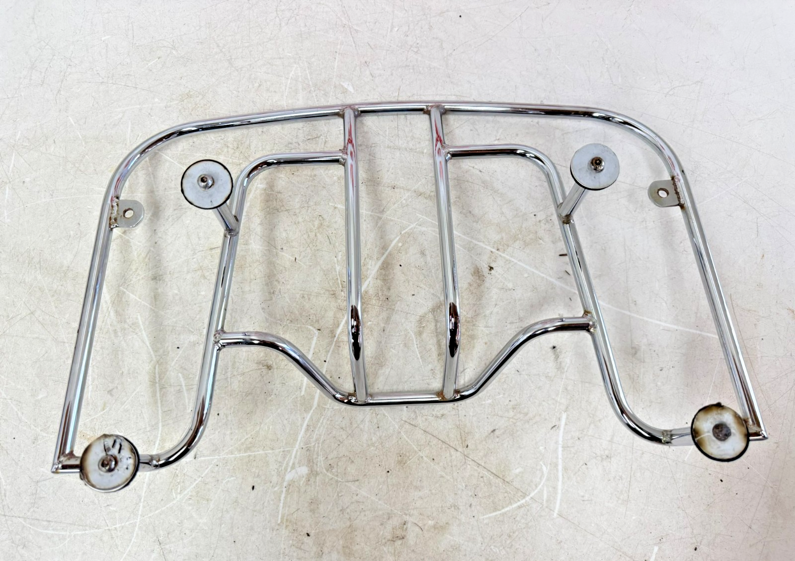 2002 Honda Goldwing GL1800 Rear Trunk Top Case Luggage Rack Chrome