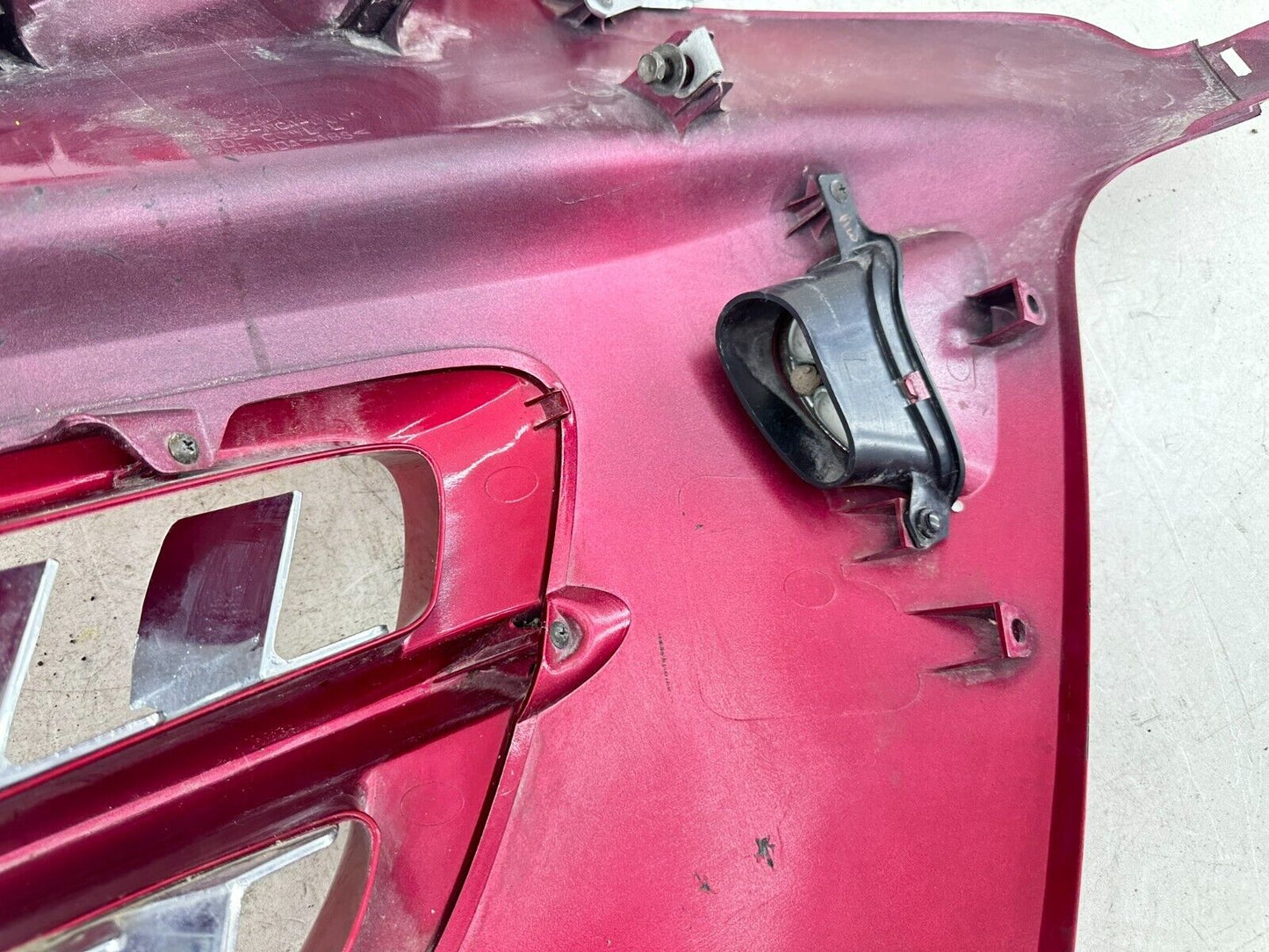 2004 Honda Goldwing GL1800 Red Left Side Headlight Mid Fairing Cowl Panel
