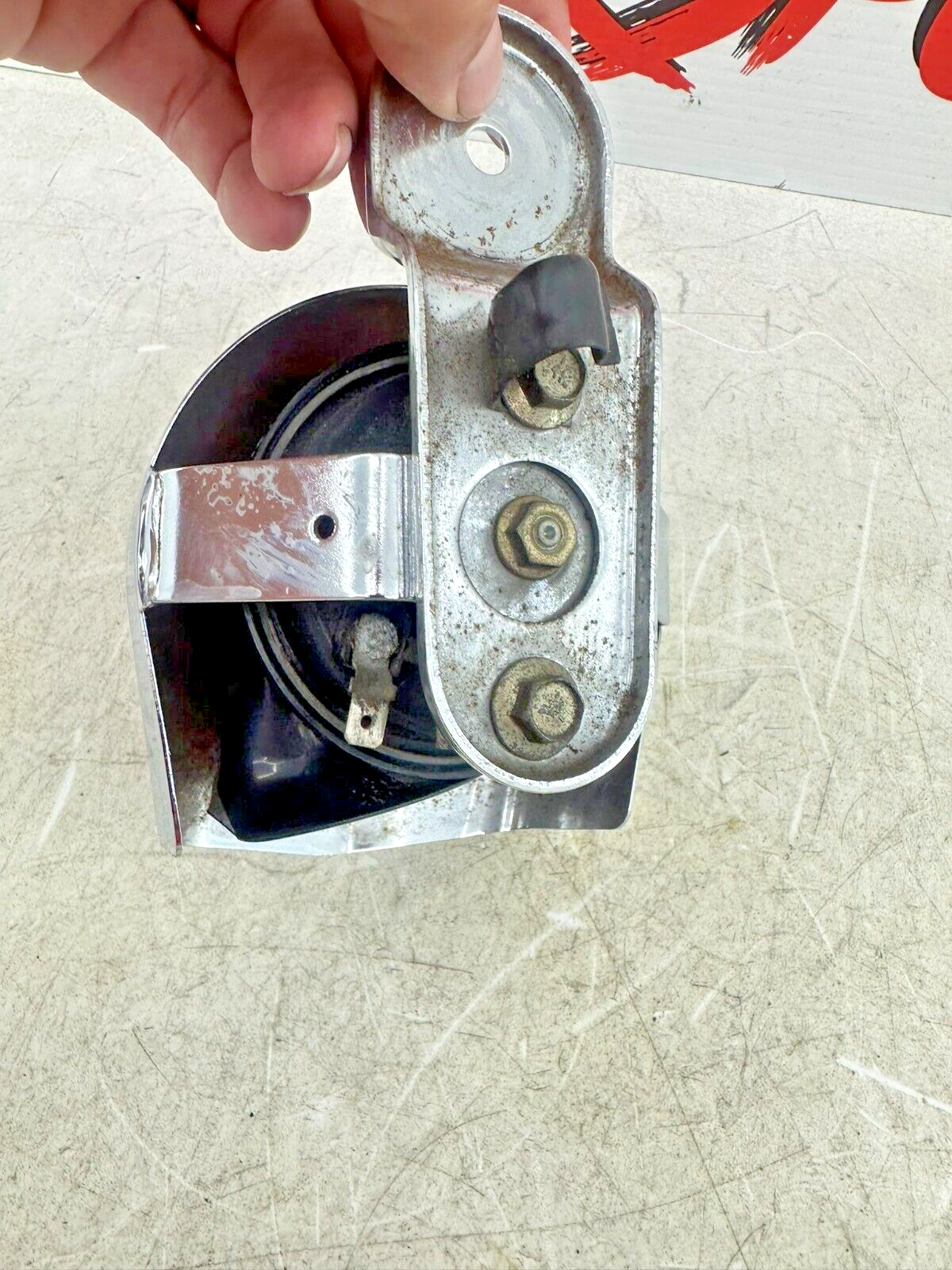 2003 HARLEY ELECTRA GLIDE classic Horn + Chrome Cover
