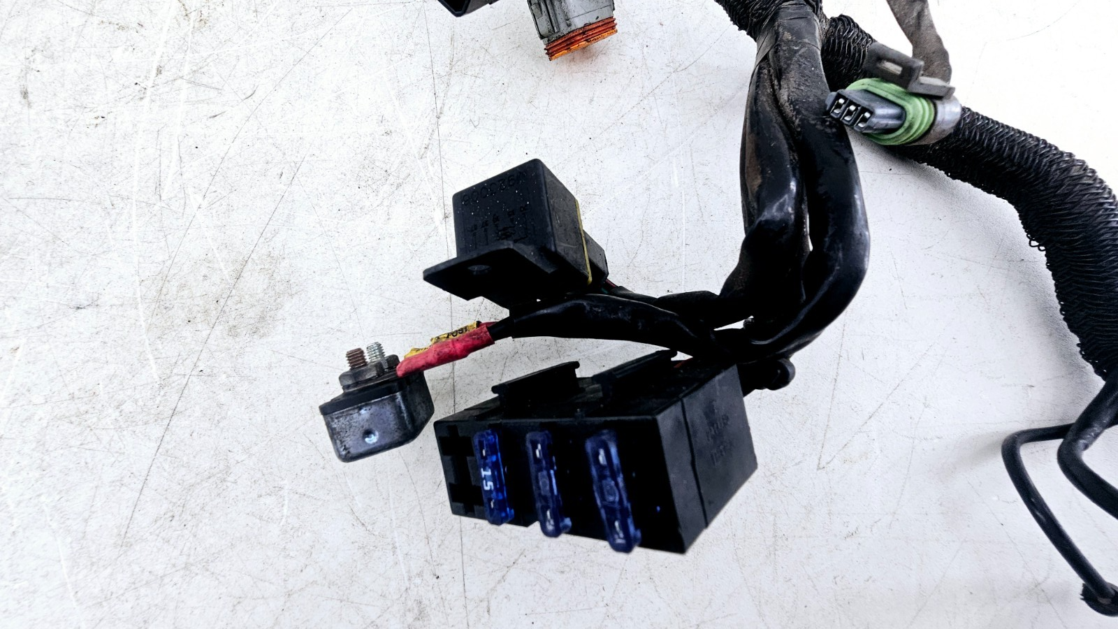 2001 Harley Davidson Sportster Headlight Wiring Harness + Ignition Switch w/ Key