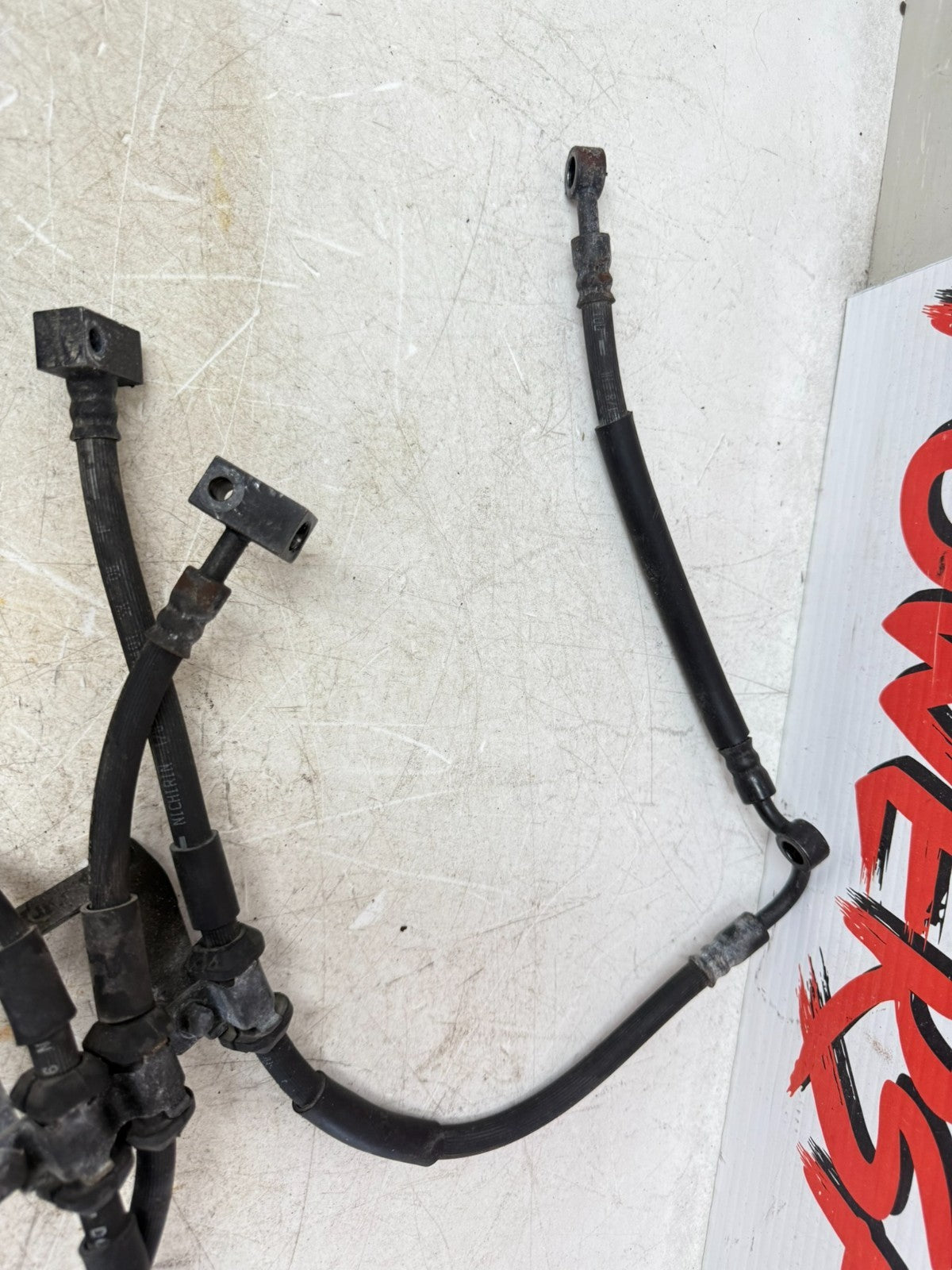 2002 Honda Goldwing GL1800 Front Brake Caliper Left Right & Brake Line Hose