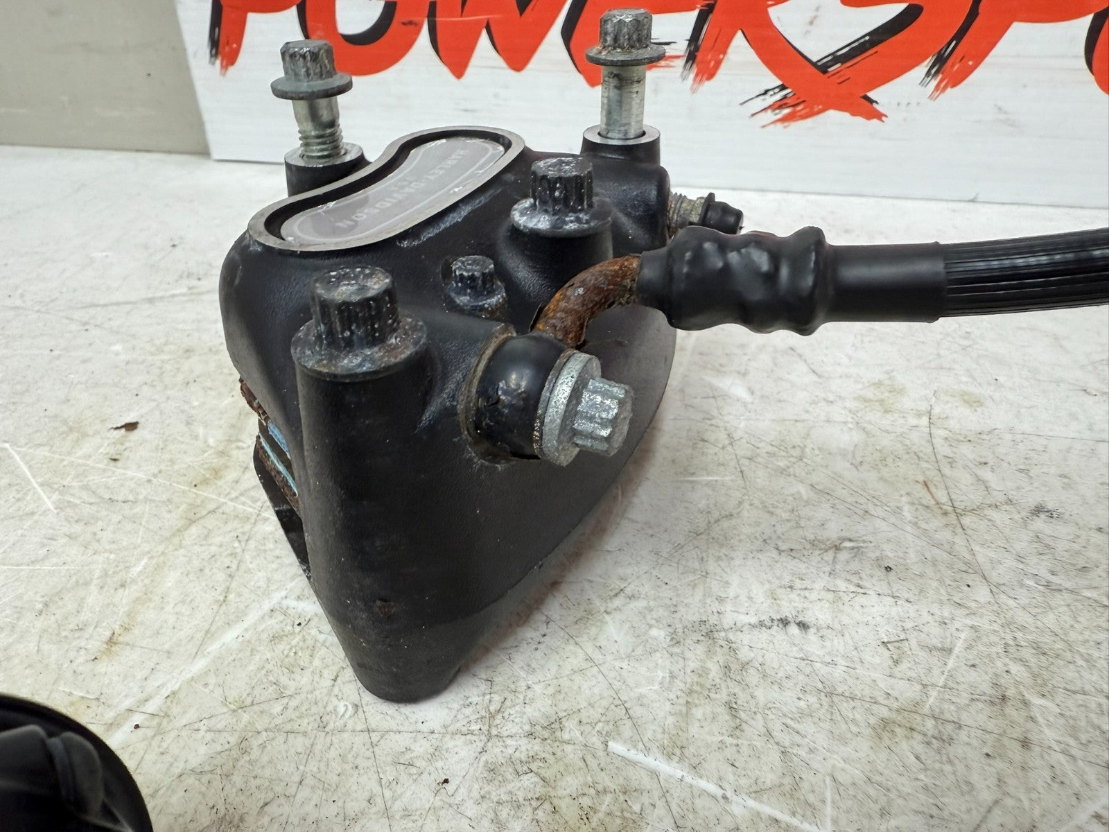 2003 Harley Davidson Sportster Front Brake Master Cylinder Caliper & Hose