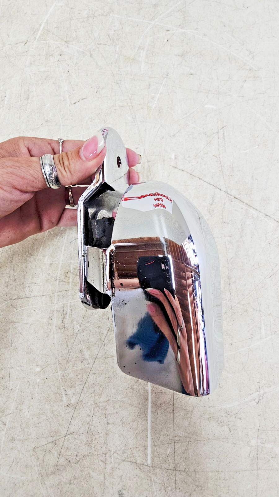 2000 HARLEY SOFTAIL DEUCE Horn + Chrome Cover
