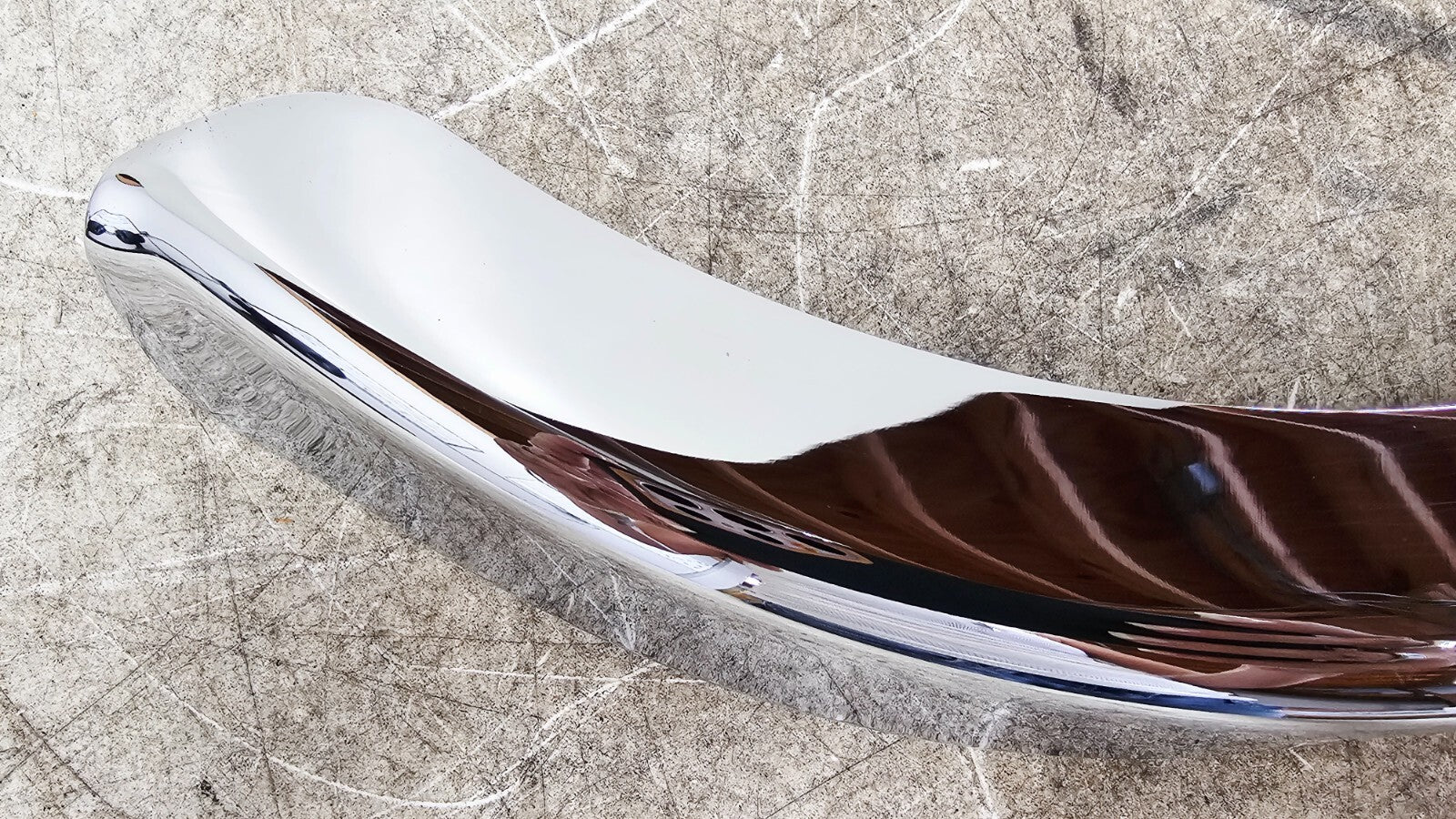 2003 HARLEY SOFTAIL DEUCE Chrome Upper Belt Cover Guard Shield