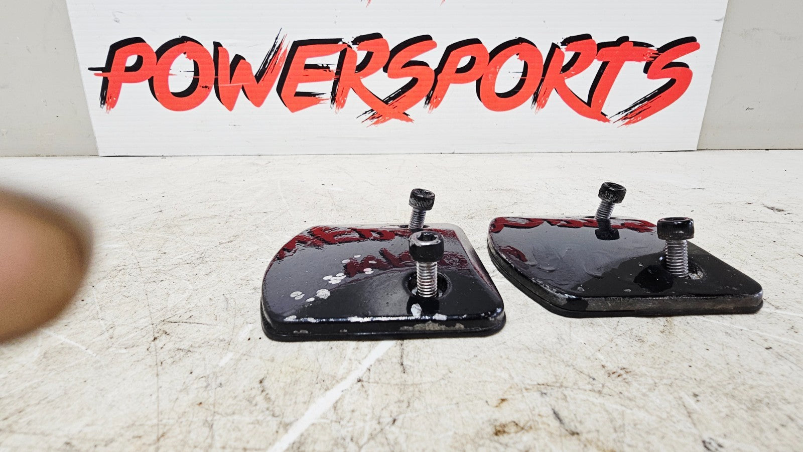 2000 HONDA VALKYRIE INTERSTATE Rear Cylinder Head Covers Right Left Black