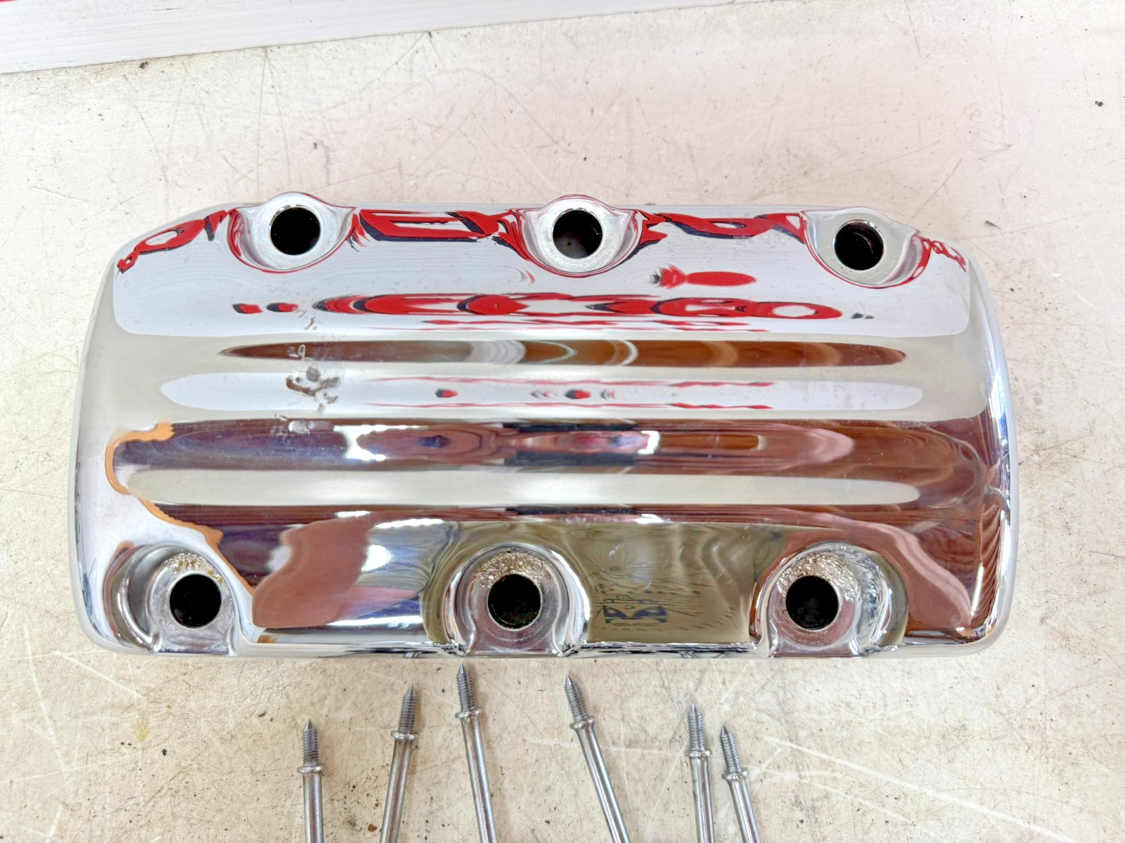2001 HONDA VALKYRIE INTERSTATE  Valve Head Chrome Cover Bolts + MTG Hardware