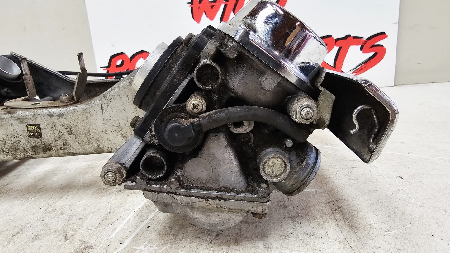 2000 HONDA VALKYRIE INTERSTATE Chrome Carb Body Carburetor Fuel Bowl Rack