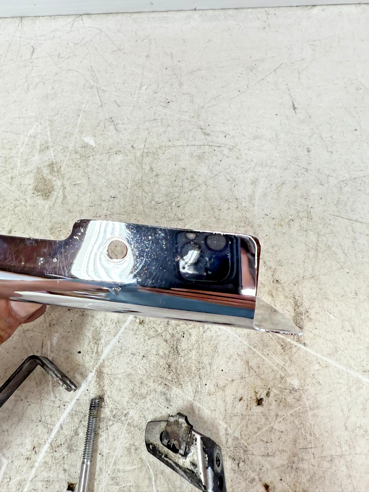 1997 HARLEY DAVIDSON SOFTAIL Chrome Transmission Oil Pump Cover