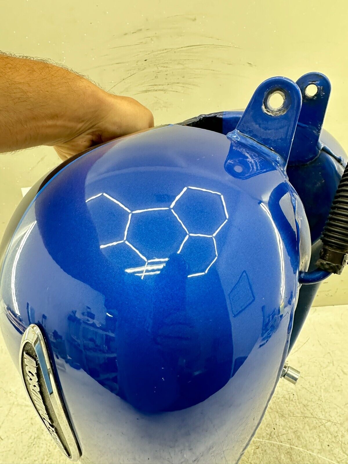 2007 Harley Electra Glide CVO OEM HD Gas Fuel Tank EFI No Dents