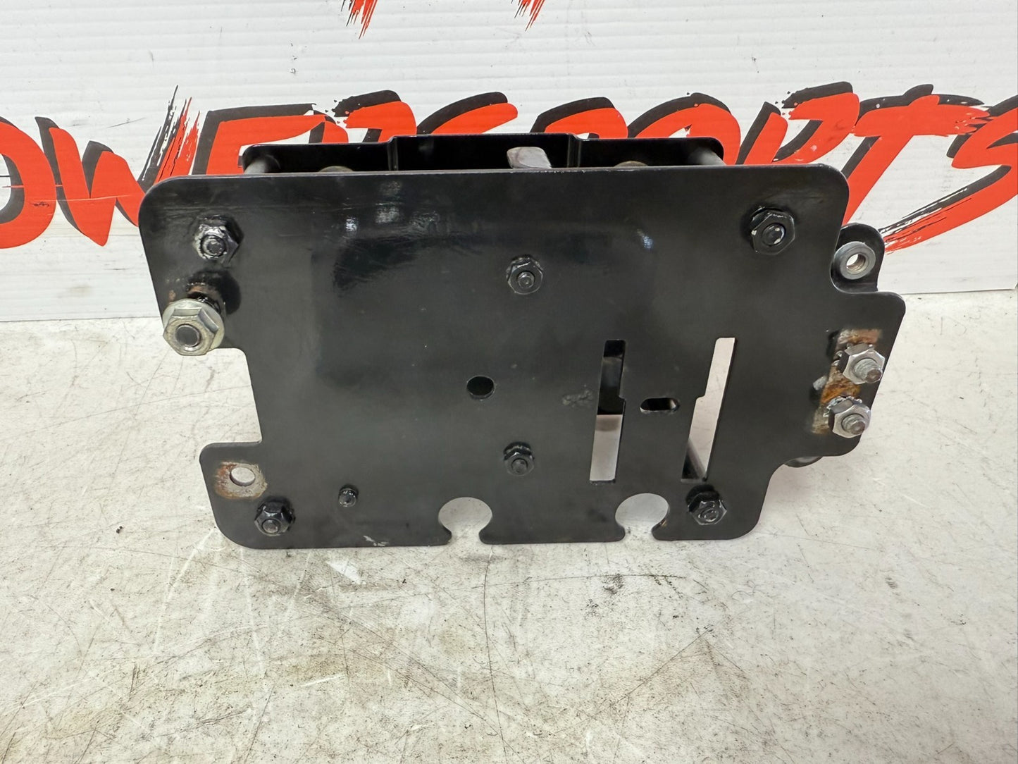 2003 HARLEY DYNA WIDE GLIDE Electrical Box Carrier & Chrome Cover