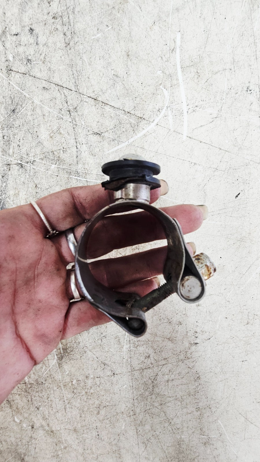 2001 Harley Davidson Sportster Windshield Quick Release Docking Hardware