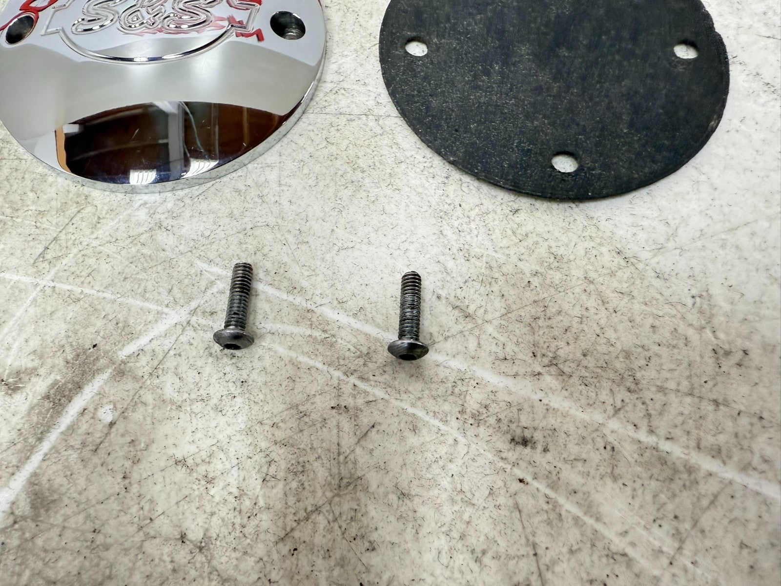 1997 HARLEY DAVIDSON SOFTAIL S&S Nose Cone Cam Cover Filler Panel