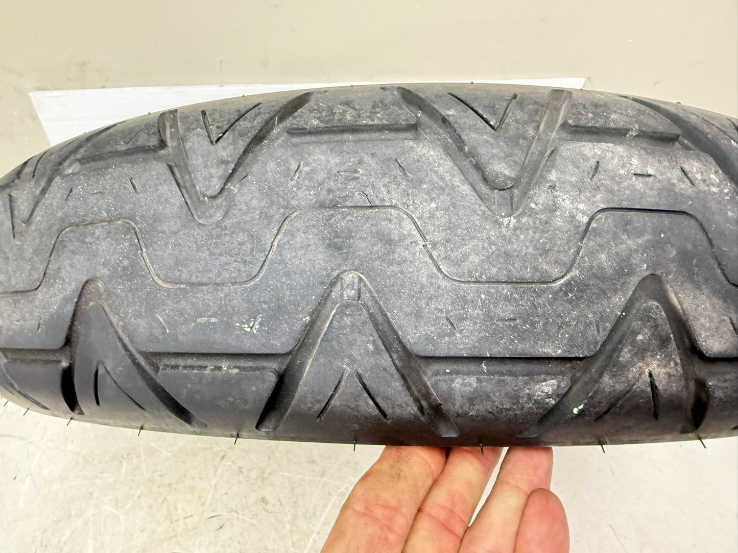 1997 Harley Davidson Sportster Rear Wheel Rim Tire Brake Rotor 13 Spoke 16x3.00