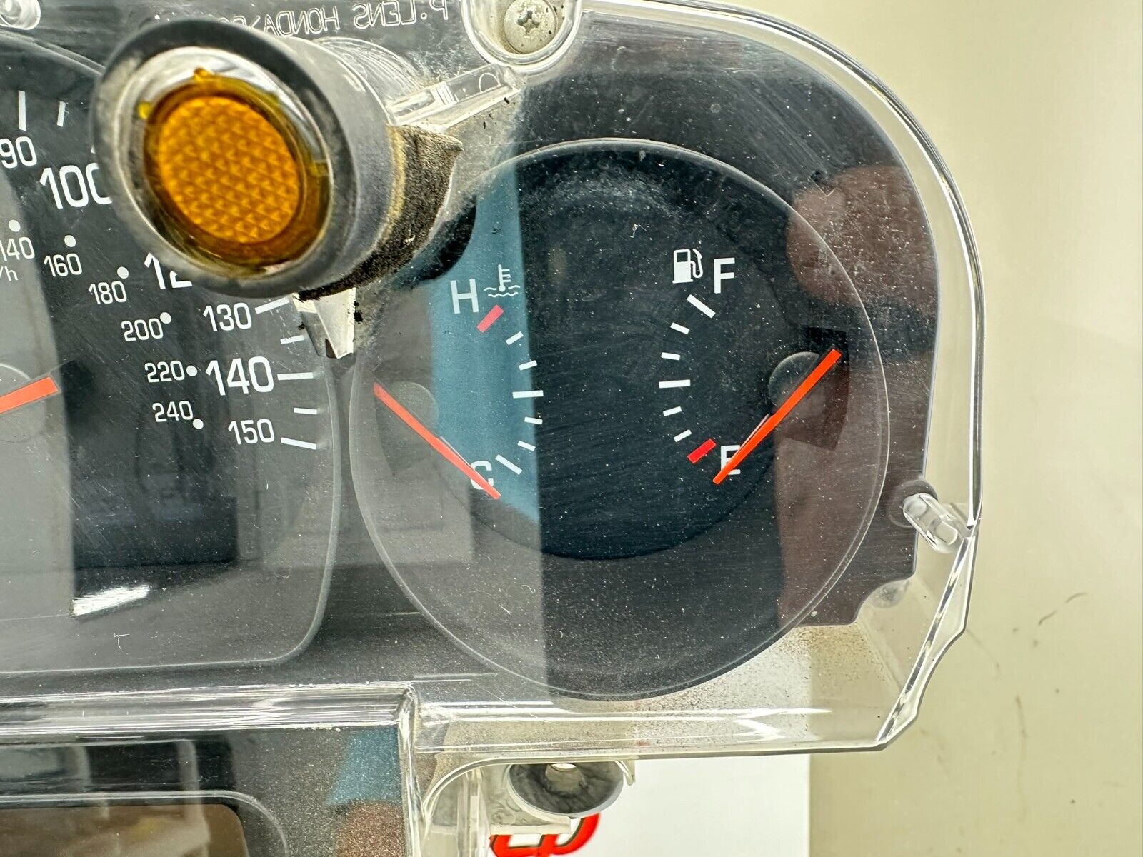 2004 Honda Goldwing GL1800 Gauge Cluster Speedometer Tech RPM Gas 33k Miles