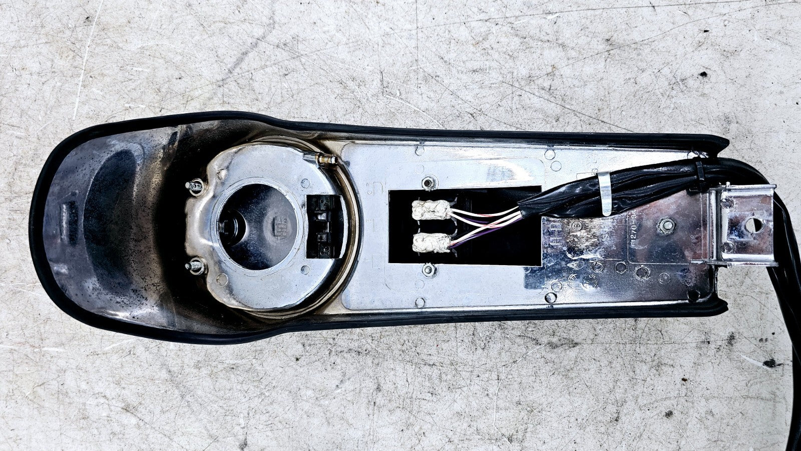 1998 HARLEY FLH ELECTRA GLIDE Gas Tank Console Dashboard Dash w/ Cap Lid Live To