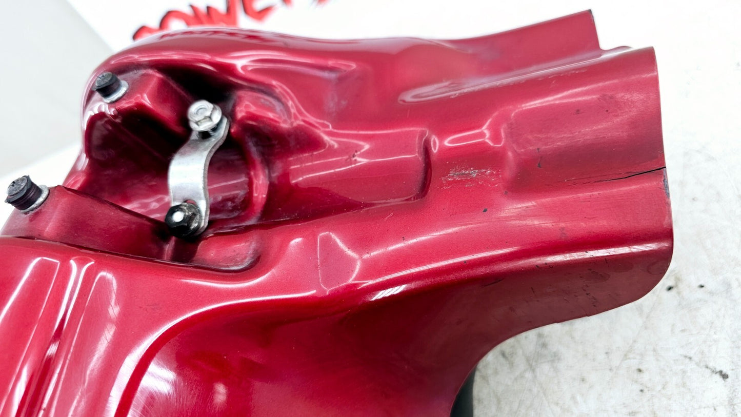 1998 HARLEY FLH ELECTRA GLIDE Right Lower Leg Fairing COWL PANEL RED BLACK OEM