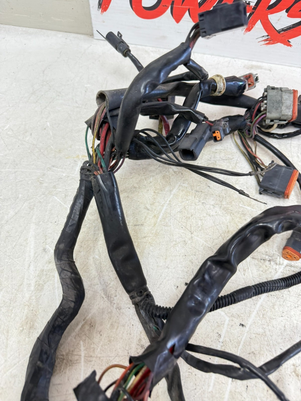 2003 HARLEY DYNA WIDE GLIDE OEM Main Wire Wiring Harness Loom