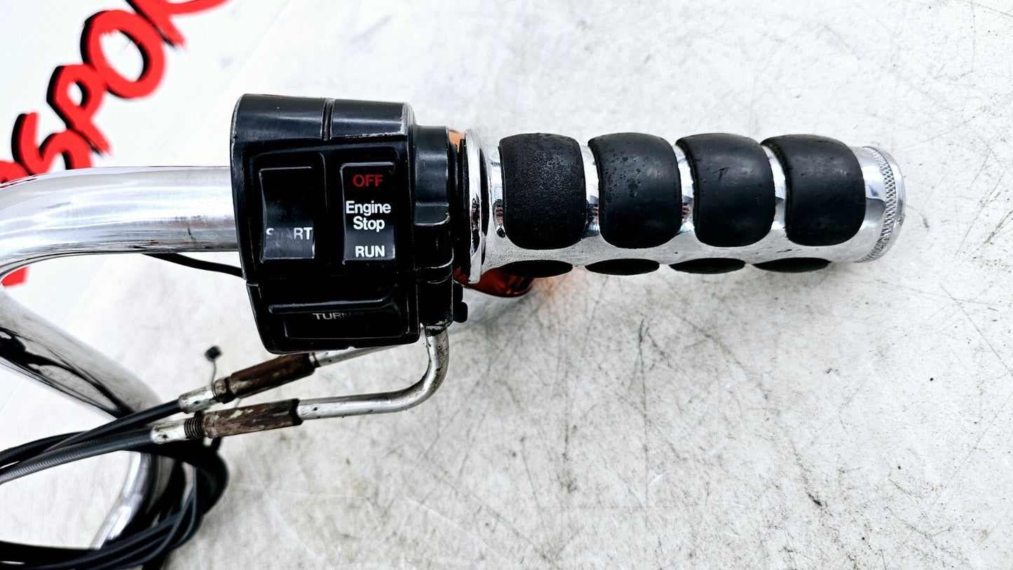 1995 HARLEY DYNA CONVERTIBLE Handlebar Control Switch Housing Grips +Turn Signal