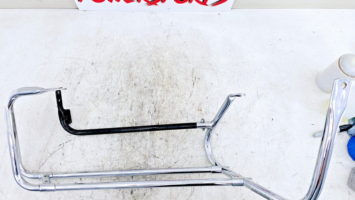 1998 HARLEY FLH ELECTRA GLIDE Chrome Right Saddlebag Guard Bumper Surround Bars