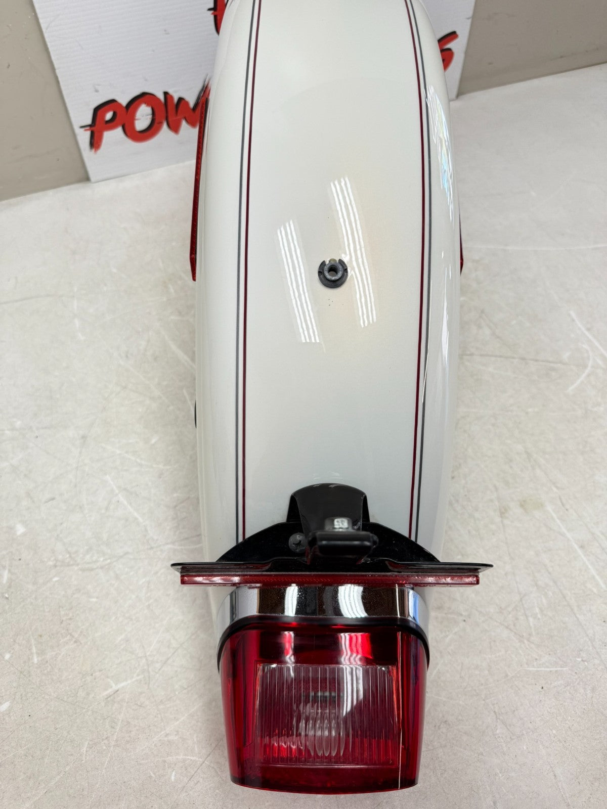 2003 Harley Davidson Sportster Rear Fender + Brake Light 100th Anniversary