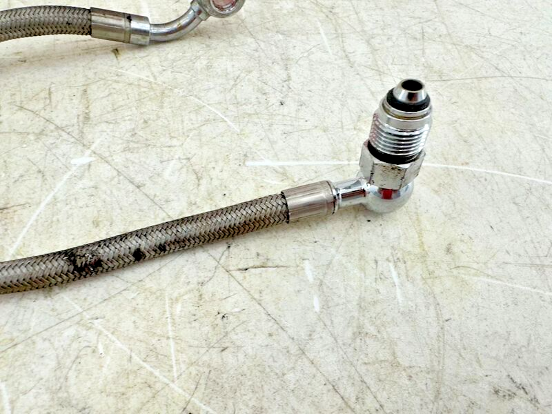 1999 HARLEY FLH ELECTRA GLIDE OEM HD Braided Fuel Lines Pipes