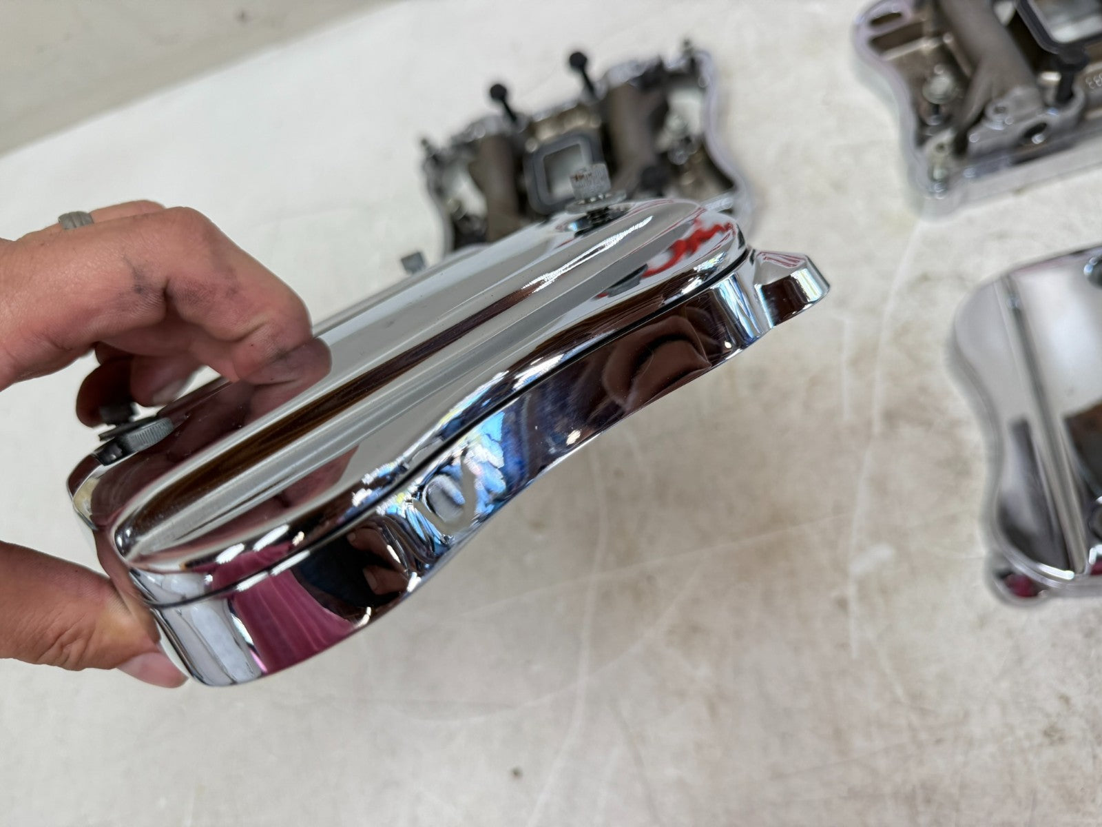 2003 Harley Davidson Sportster Rocker Box Valve Chrome Cover