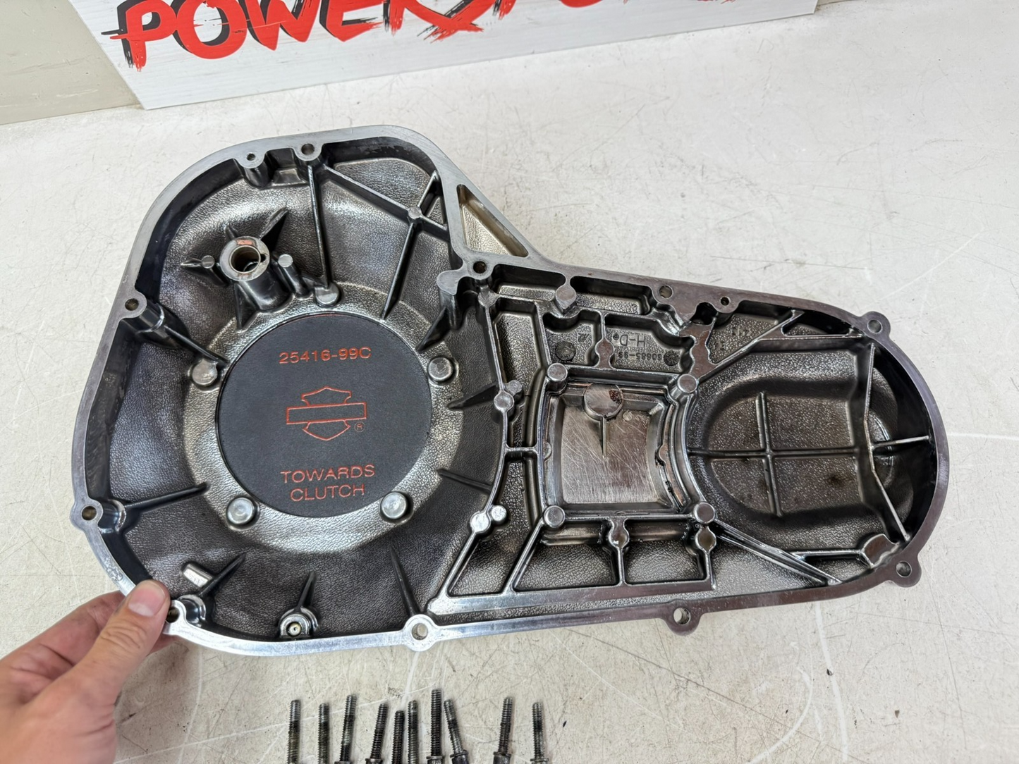 2003 HARLEY ELECTRA GLIDE Outer Primary Clutch Cover 100th Anniversary