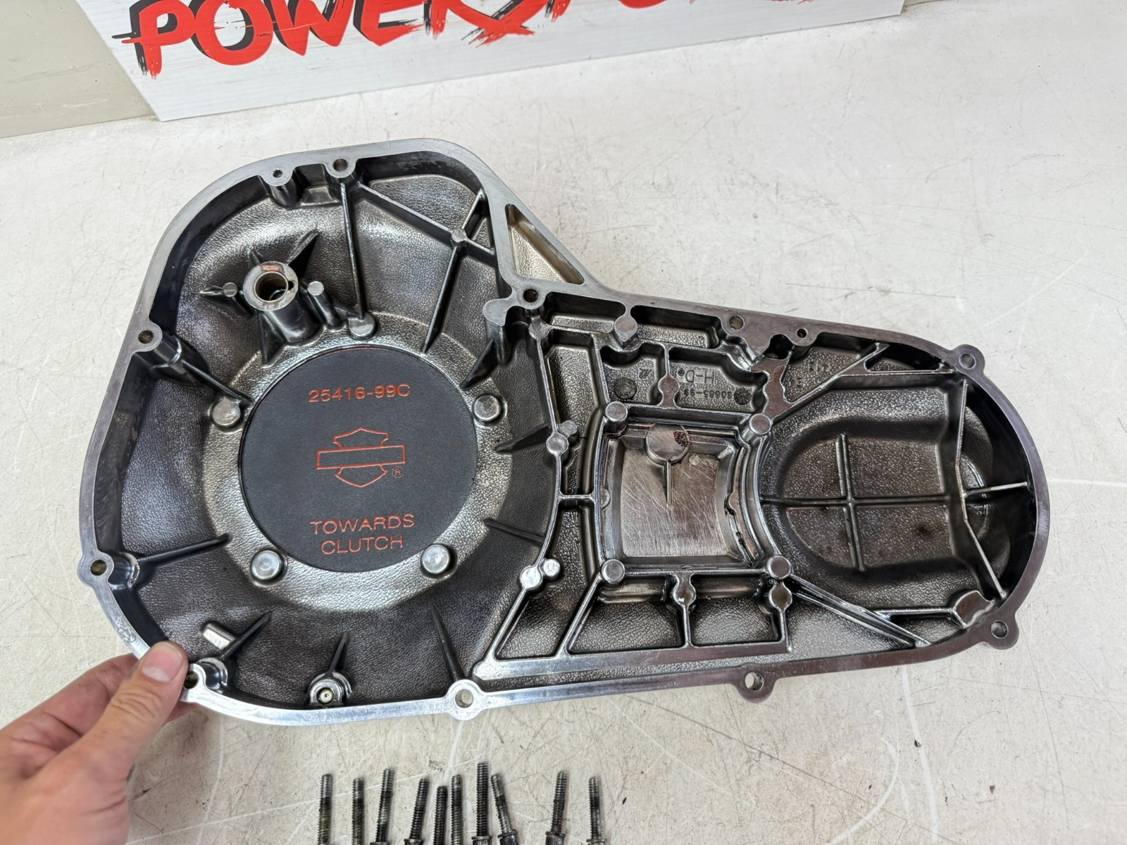 2003 HARLEY ELECTRA GLIDE Outer Primary Clutch Cover 100th Anniversary